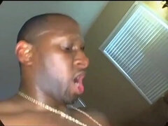 엉덩이, 크고 아름다운 여자, 큰 엉덩이, 흑인, 깊은목구멍, 음경, 에보니, 하드코어