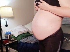 Big belly, belly bloat, belly