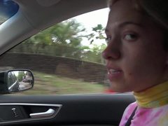 Pláž, Blondýna, Přítelkyně, Drobounká, Kouření, Stříkání, Teenka, Kozičky