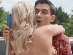 美女, デカ尻, ブロンド, Hd, 淫乱熟女, ポルノスター, 三人