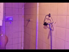 Mooi, Huisgemaakt, Toeschietreflex, Latijnse vrouw, Douche, Tatoeage