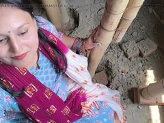 Indian Beauty PujaPrem Face Fucked Hard by Labour Contractor - Big Cock Deep Throat