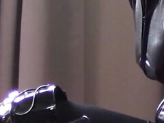 MILF Chairtied, Throatfucked with Ring Gag and Throatpie