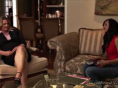 Lesbiana, Lamidas, Madres para coger, Oficina