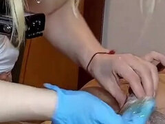 Amateur, Cfnm, Corridas, Guantes, Pajear, Enfermera, Pov