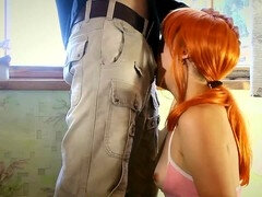 Tight budget teen blonde gets spanked after overspending