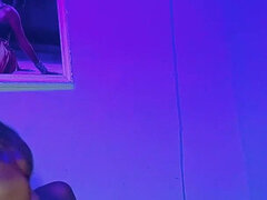 Africain, Anal, Gros cul, Noire, Sucer une bite, Éjaculation interne, Mature, Rugueux