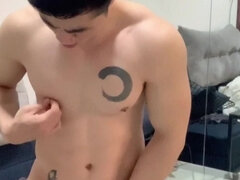 Asiatica, Vibratore, Fatto in casa, Masturbazione, Solo, Uniforme