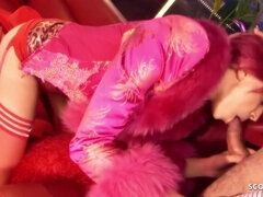 Pink Hair Crazy Bombshell Porcha Sins get Rough Hard