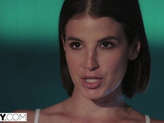 69, 엉덩이, 큰 가슴, 오랄섹스, 대단히, 보지, 타는, 쓰리섬