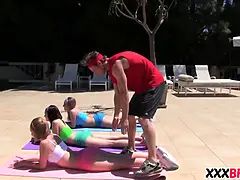 Hd, 레즈비언, 괴물, 흥청망청 놀기, 셀카, 보지, 고함치는, 청소년