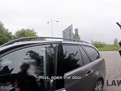 Arsch, Schönheit, Blasen, Europäisch, Polizei, Muschi, Realität, Rau