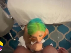 Czarny, Obciąganie, Kutas, Latynoska, Orgazm, Punkt widzenia, Cipka, Mokry