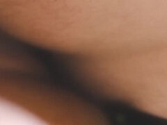 18, アジア人, ぽっちゃり, デカパイ, フェラチオ, イく瞬間, 爸, ティーン