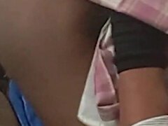 18 ans, Africain, Noire, Sucer une bite, Collège université, Couple, Petite femme, Chevaucher