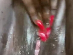 Monster Dildo Deep Strokes in My Pussy Creaming Intense Orgasm