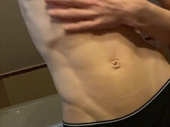 Skinny Boy Masturbates and Squirts Cum