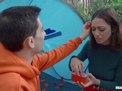 Noa Tevez gets anally fucked in the woods