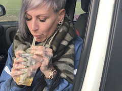 Blonde, Européenne, Fétiche, Allemand, Mère que j'aimerais baiser, Pisser, Solo, Tatouage