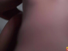 The Babysitters Threesome Sandwitch with Jennifer Mendez - sexy babes sharing BWC