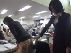 Ambrosial dusky Japanese harlot in public place