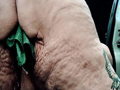 Leie, Wohlbeleibte schöne frauen, Auto, Dildo, Reif, Nackt, Solo