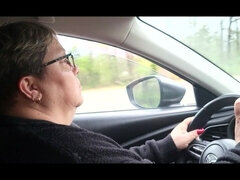 Ερασιτέχνης, Αμερικάνος, Χοντρή γυναίκα, Αυτοκίνητο, Ώριμη, Κάπνισμα, Η σύζυγος