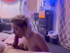 아마추어, 아메리카인, 오랄섹스, 커플, 키스, 임신한