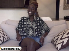 Amateur, Cul, Audition, Noire, Sucer une bite, Brunette brune, Noir ébène, Hard