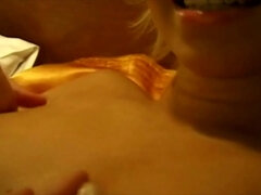 Grote mammen, Blond, Vingeren, Masseren, Oud