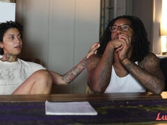 Velké péro, Velké kozy, Černé, Creampie, Ebenové, Hardcore, Hd, Běhna