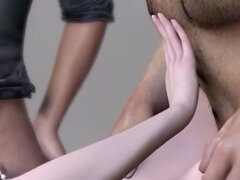 3D Horny Slut Asian Model Got Fucked so Hard by Her Boss