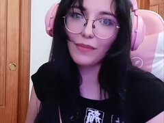 Emo/Goth E-Girl’s Solo Session – Teased & Pleasured