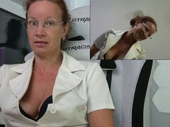 Lunettes, Poilue, Mère que j'aimerais baiser, Infirmière, Pov, Chatte, Solo