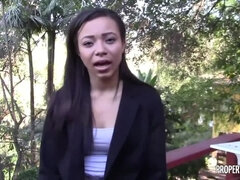 Amateur Ebony Home Movies: POV Cunnilingus