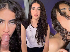 18, Amatör, Stor stjärt, Sperma i munnen, Söt, Hd, Orgasm, Pov