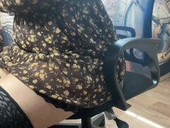 素人, デカパイ, 女, 下着, オナニー, 淫乱熟女, オマンコ, ストッキング