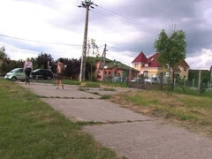 Zadek, Ženský, Prstění, Brýle, Výprask, Venku, Punčocháče, Vyholené
