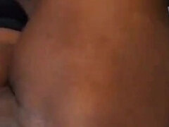 Afrikansk, Amatør, Svart, Kukk suging, Par