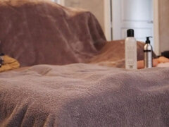 Enthousiasteling, Bondage discipline sadomasochisme, Grote kont, Dubbele penetratie, Frans, Huisgemaakt, Natuurlijke tieten, Alleen