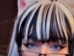 Любители, Толстушки, Минет, Сперма во рту, Дилдо, Грязные слова, Очки, Соло