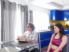 Anal, Gros cul, Noire, Brunette brune, Queue, Poilue, Interracial, Masque