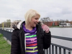 GERMAN SCOUT - TINY GIRL MINI HOTCORE PICKUP AND FUCK AT STREET CASTING