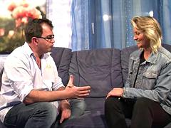 Mature man and blonde milf pussy licking pussy fucking fingering cum in mouth