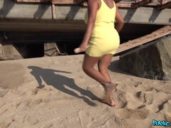 Playa, Culo grande, Negro, Europeo, Novia, Latina, Pov, Tetas