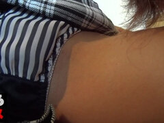 Asiatisk, Avsugning, Creampie, Japansk, Fitta, Mager, Tuttar
