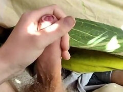 I Caress My Wet Cock