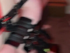 Amatoriale, Bondage sadomaso, Coppia, Papà, Olandese, Sculacciata