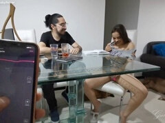 Lovense, studying, masturbate