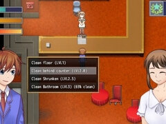 Female dominance, pee fetish, workplace fantasy